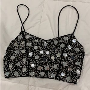 Beautiful beaded croptop